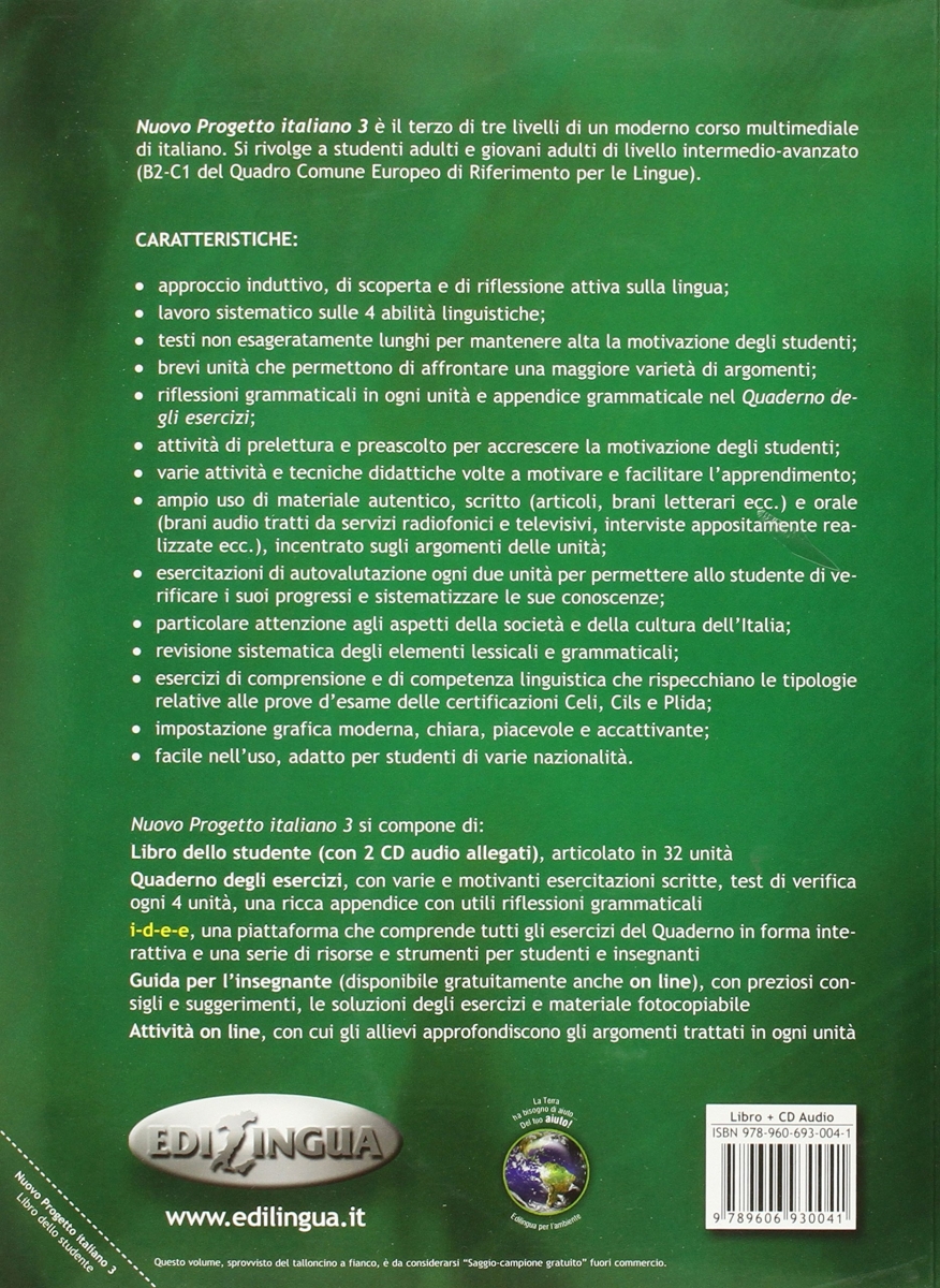 (Nuovo Progetto italiano 3 (+DVD