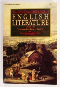 The McGraw-Hill Guide to English Literature, Volume I
