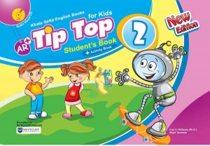 کتاب آموزشی Tip Top 2 (ویرایش جدید) Tip Top 2 student’s & activity Book New edition