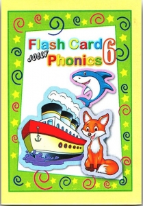 Jolly Phonics 6 FlashCards فلش کارت جولی 6