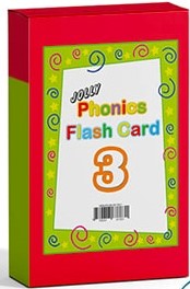 Jolly Phonics 3 FlashCards فلش کارت جولی 3