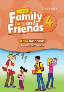 فلش کارت فامیلی 4 بریتیش Flash Cards Family and Friends 4 2nd