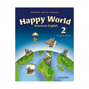 American Happy world 2 Student Book& workbook+CD