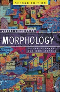 Modern Linguistics Morphology Katamba