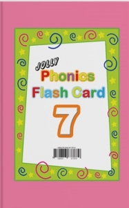 Jolly Phonics 7 FlashCards فلش کارت جولی 