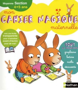 Mon Cahier magique MS Maternelle 4.5
