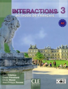 Interactions 3 - Niveau A2 - Livre de l'élève + DVD Rom