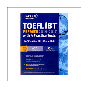 Kaplan TOEFL iBT Premier 2016-2017+CD