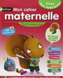 Mon cahier maternelle 2/3 ans