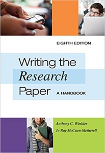 Writing the Research Paper: A Handbook