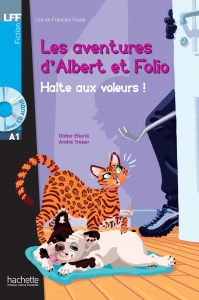 Albert et Folio : Halte aux voleurs ! + CD Audio MP3 ماجراهای آلبرت