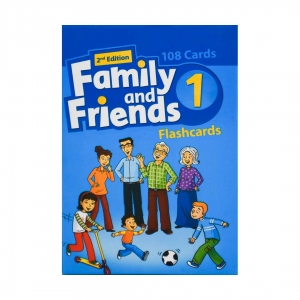فلش کارت فامیلی Flash Cards Family and Friends 1 2nd