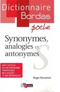 Synonymes analogies et antonymes