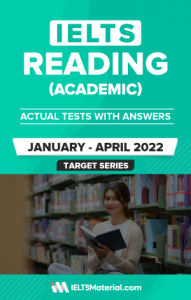 IELTS Academic Reading Actual tests January - April 2022