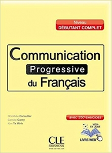 Communication progressive - debutant complet + CD  سیاه و سفید