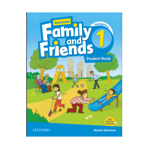 American Family and Friends 1 (2nd) SB+WB+DVD وزیری