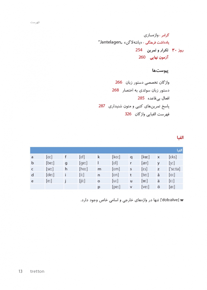 آموزش زبان سوئدی در 30 روز