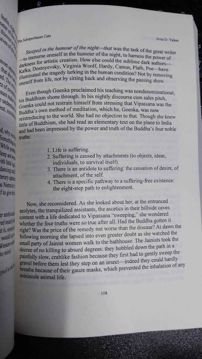 کتاب The Schopenhauer Cure By Irvin D.Yalom
