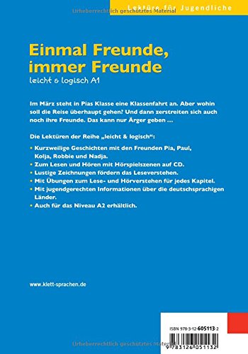  Drei ist einer zu viel: Deutsche Lektüre A1. Buch mit Audio-CD