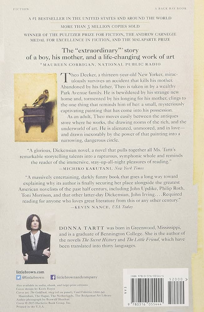  کتاب The Goldfinch by Donna Tartt