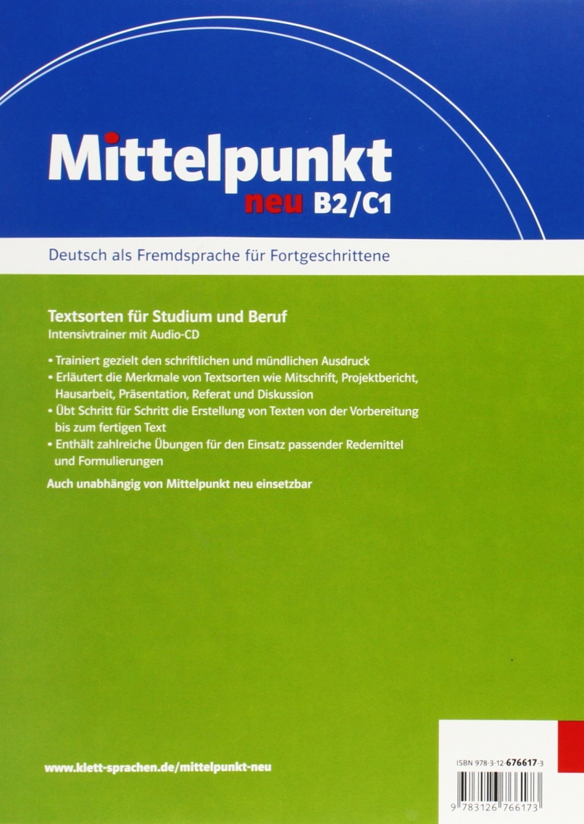 Mittelpunkt: Redemittelsammlung B2 / C1