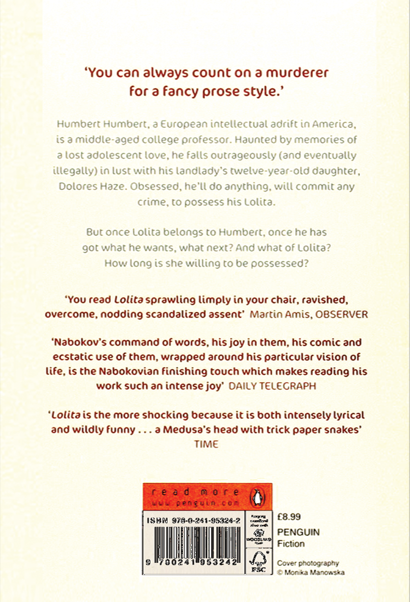 Lolita by Vladimir Nabokov