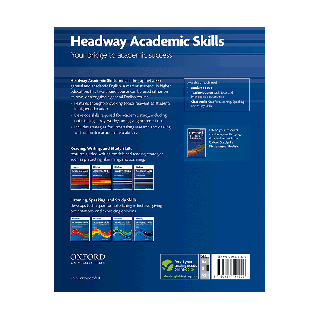 Headway Academic Skills 2 Reading and Writing 