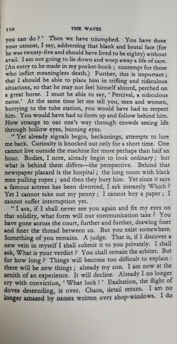  کتاب The Waves by Virginia Woolf