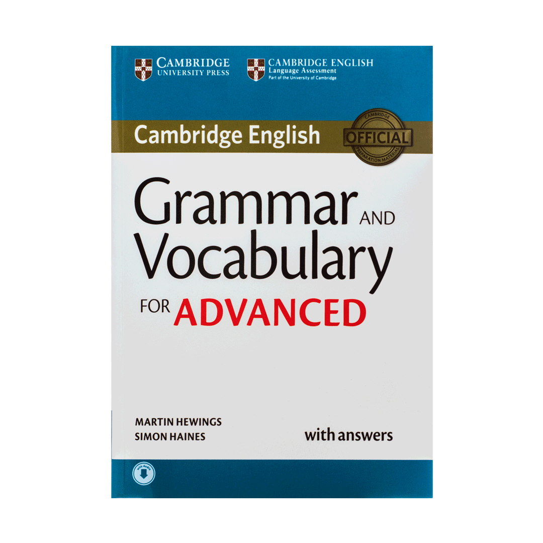 Grammar and Vocabulary for Advanced  