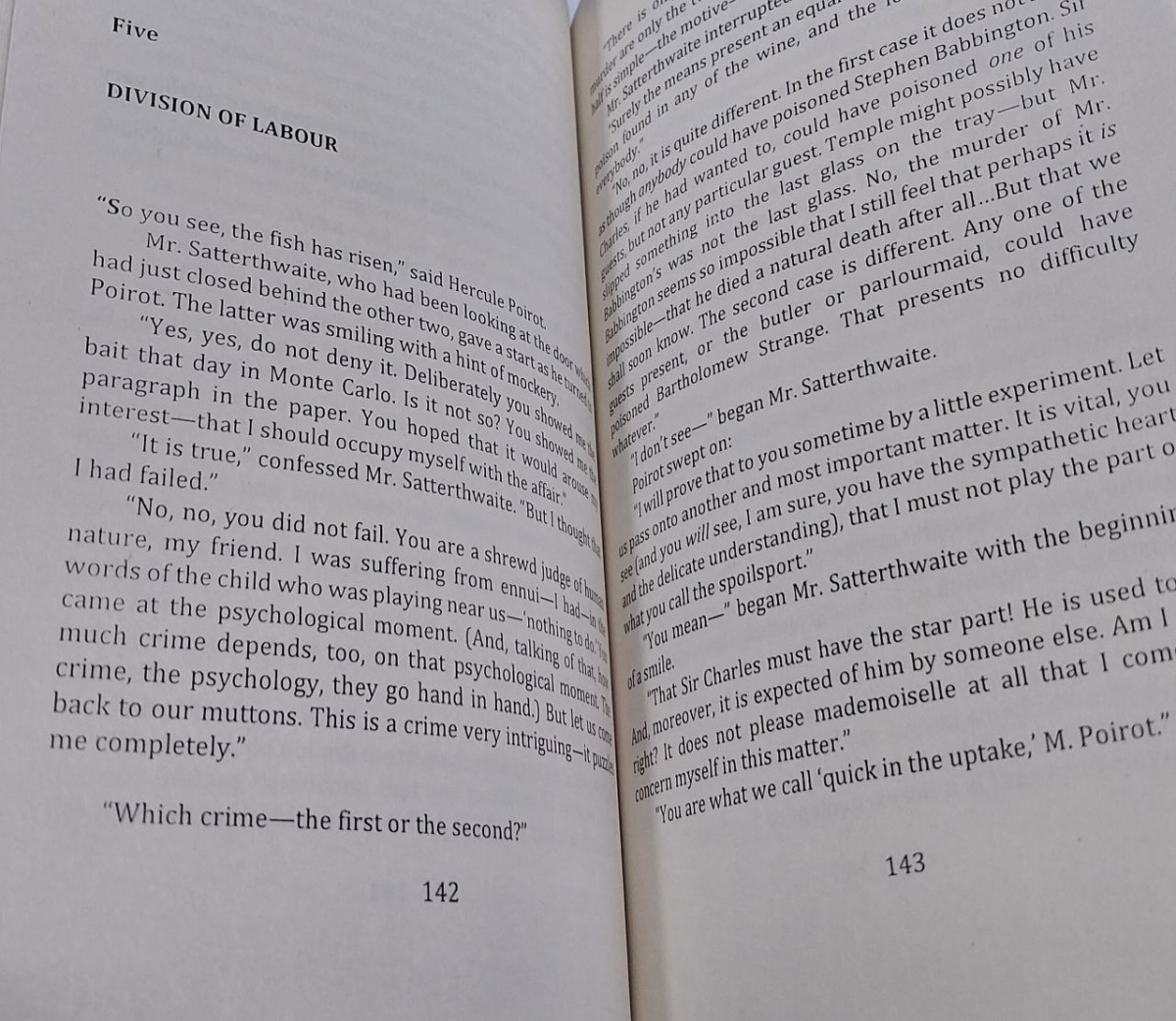 کتاب three act tragedy by Agatha Christie
