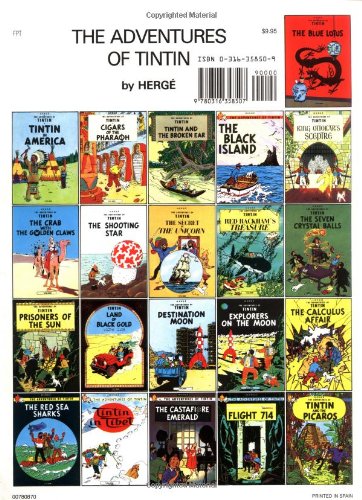 The Broken Ear (The Adventures of Tintin) by Hergé