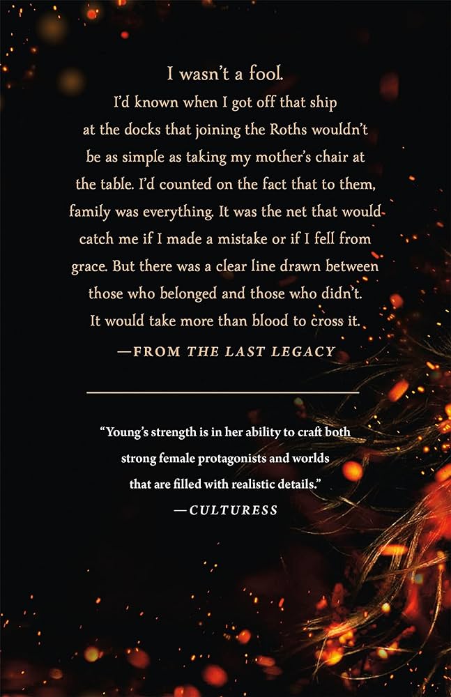کتاب the last legacy by Adeienne Young (fable book 3)