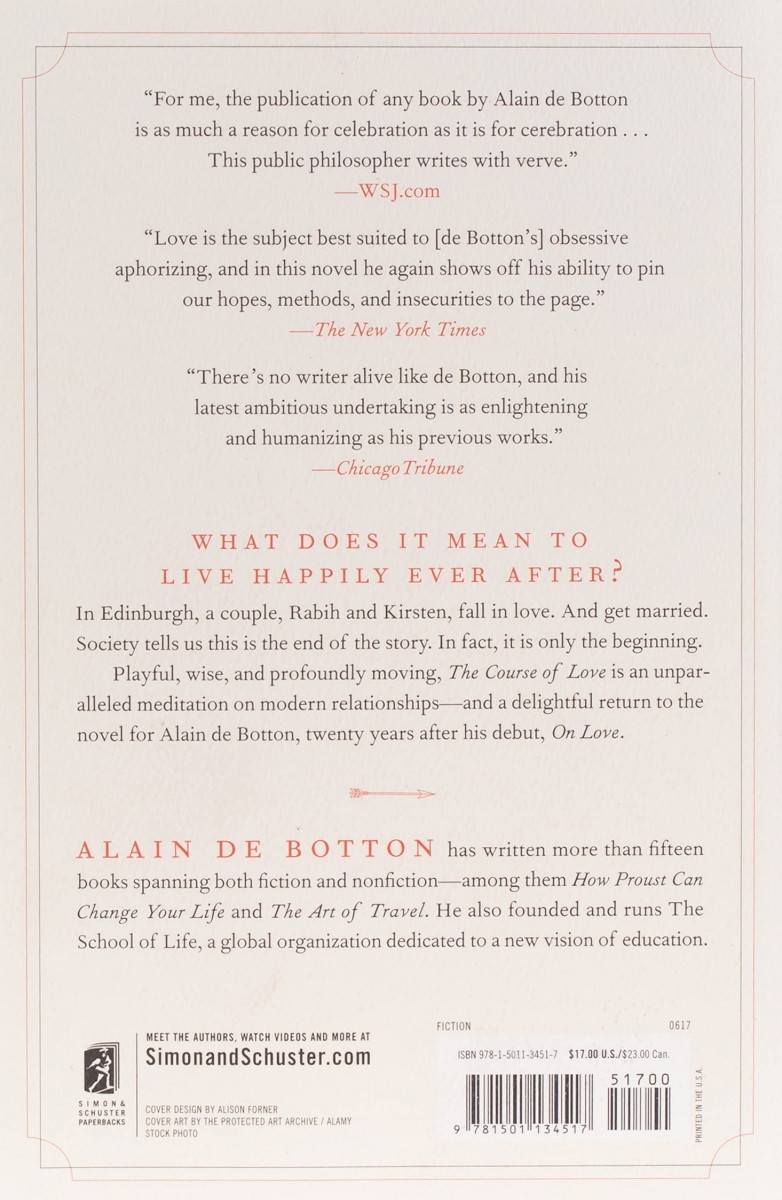 The Course of Love by Alain de Botton