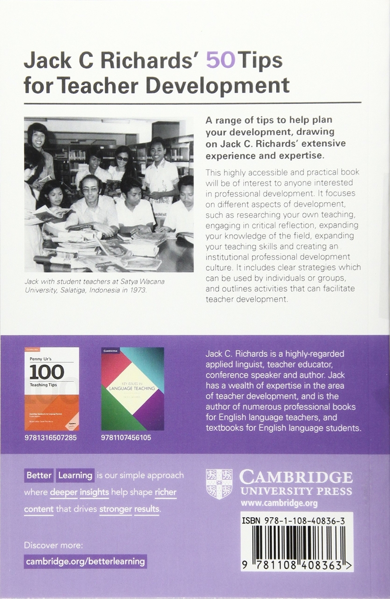 Jack C Richards' 50 Tips for Teacher Development - Cambridge