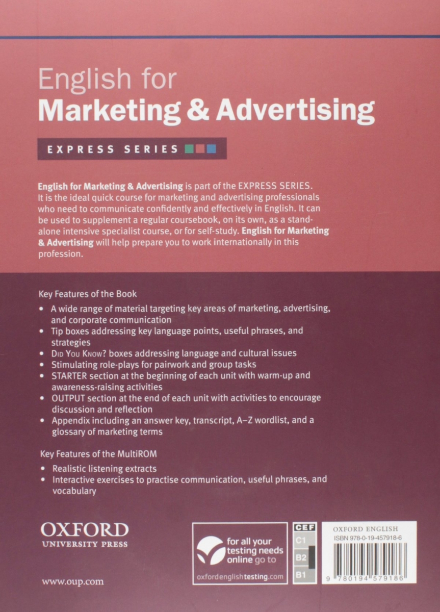 English for Marketing and Advertising