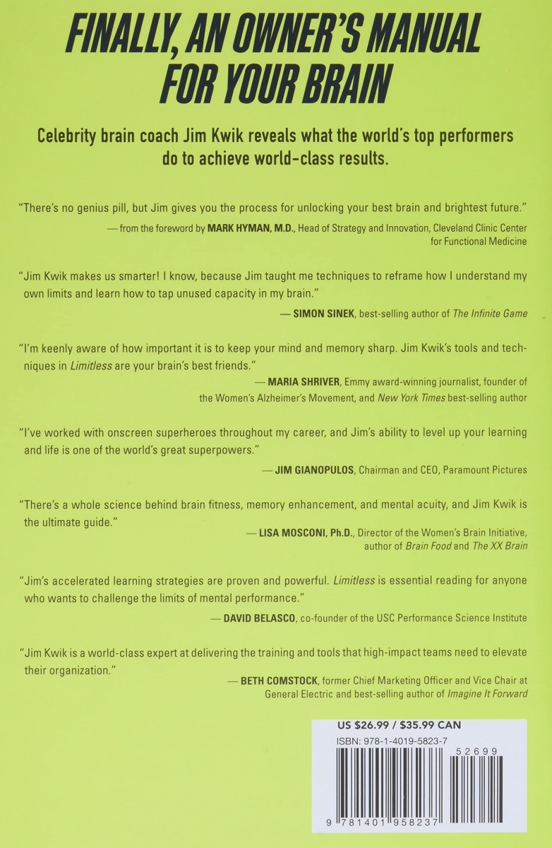  کتاب Limitless by Jim Kwik  