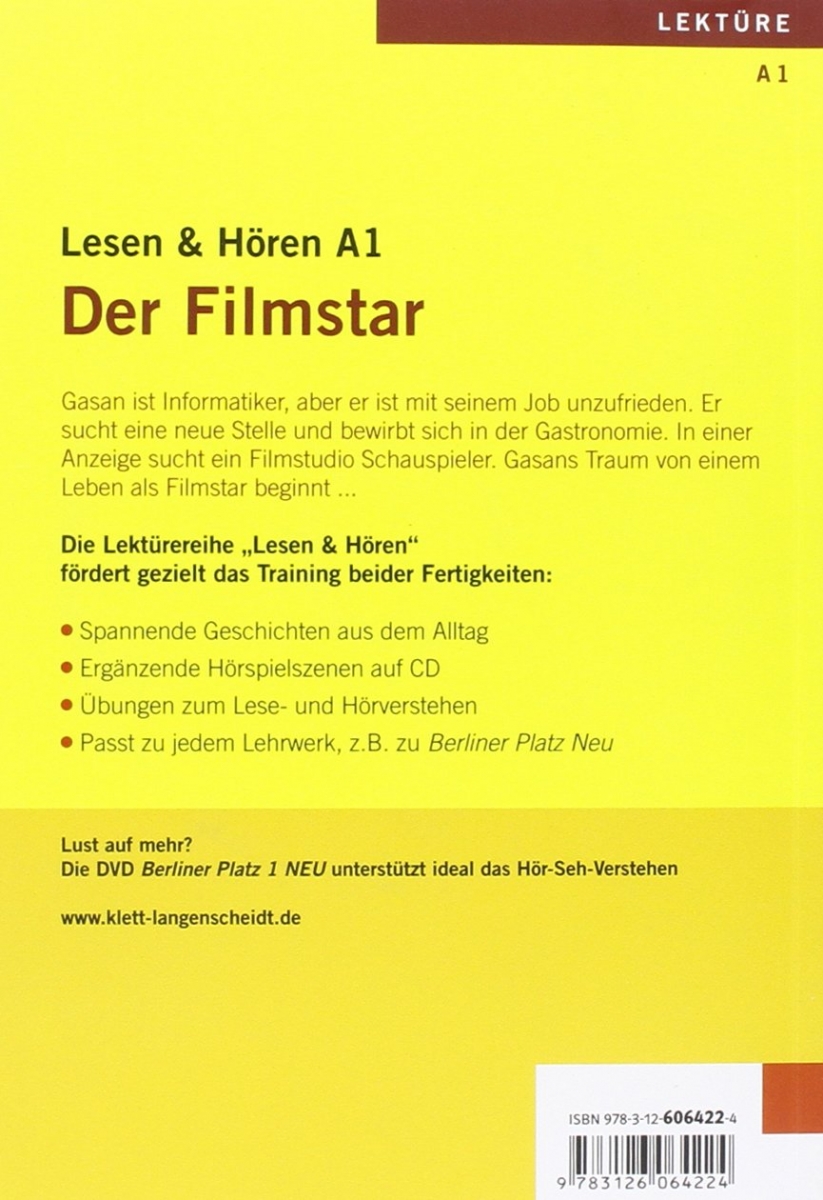 داستان زبان آلمانی Der Filmstar