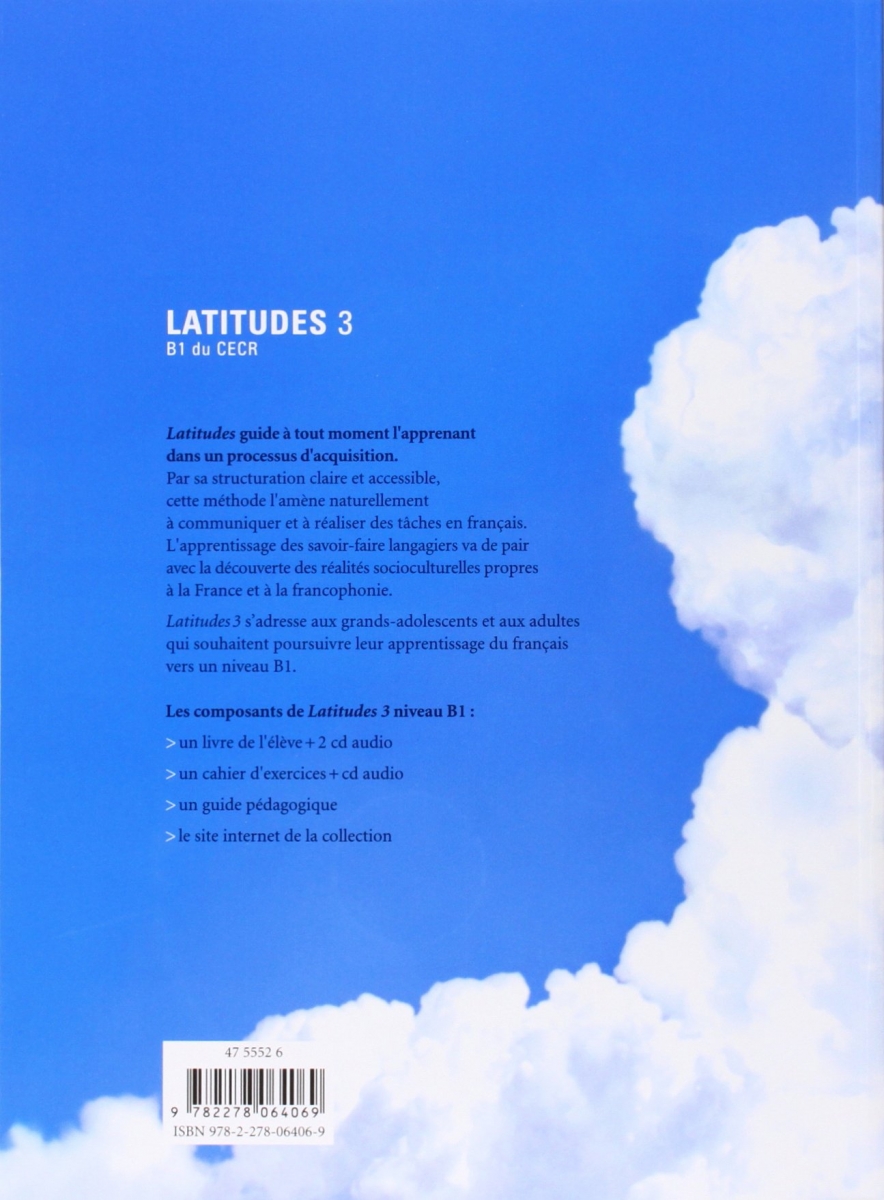 Latitudes 3 niv.3 + Cahier + CD