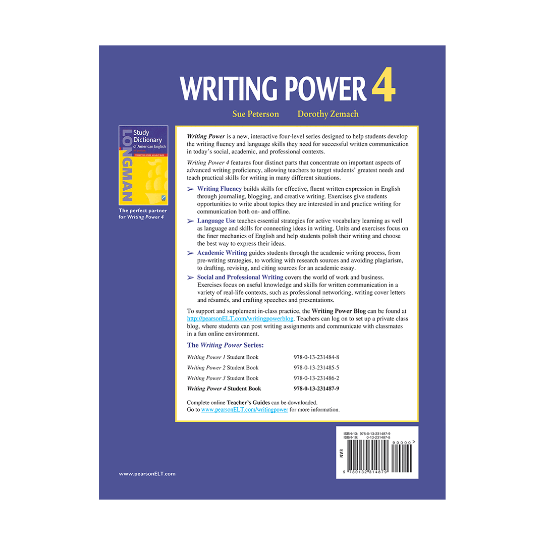 Writing Power 4 با جواب 