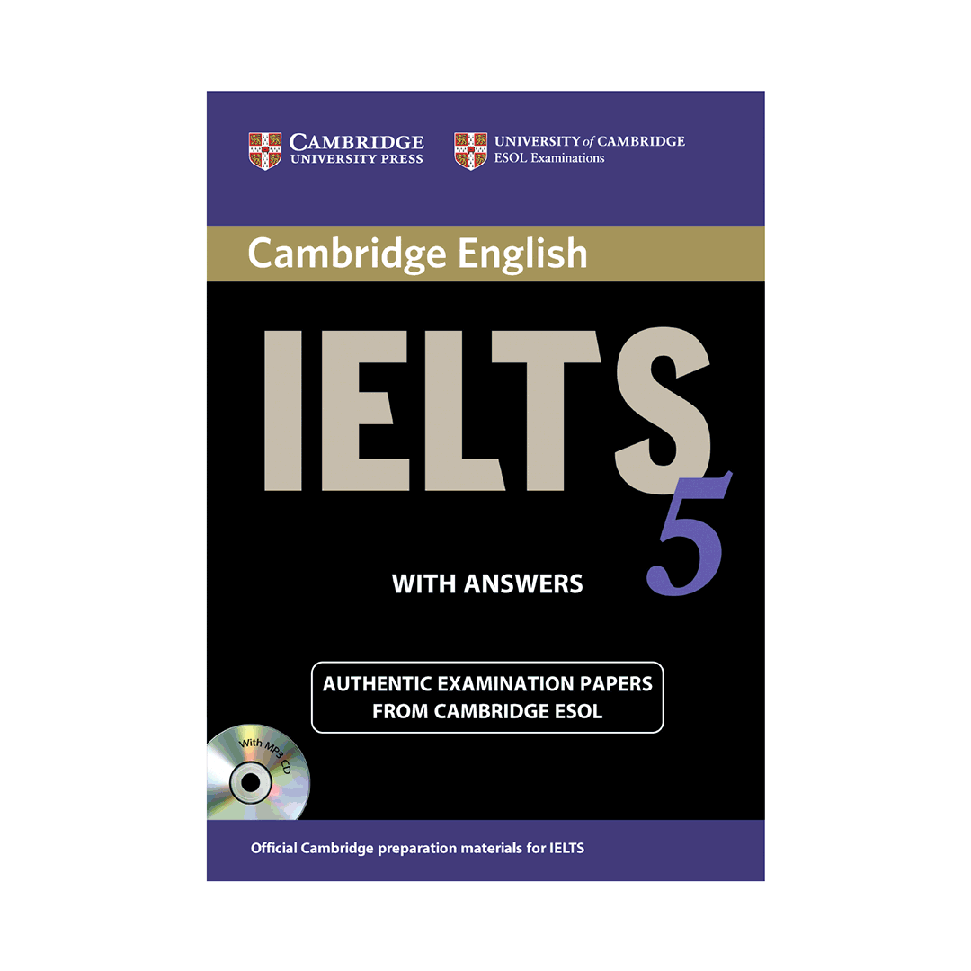  کتاب IELTS Cambridge 5+CD 