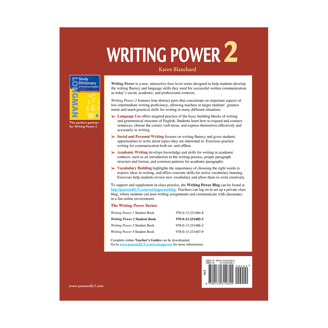 Writing Power 2 با جواب 