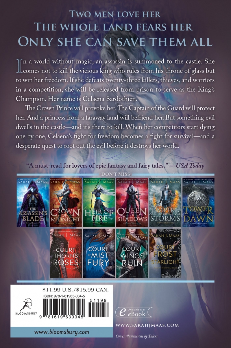  کتاب Throne of Glass by Sarah J. Maas