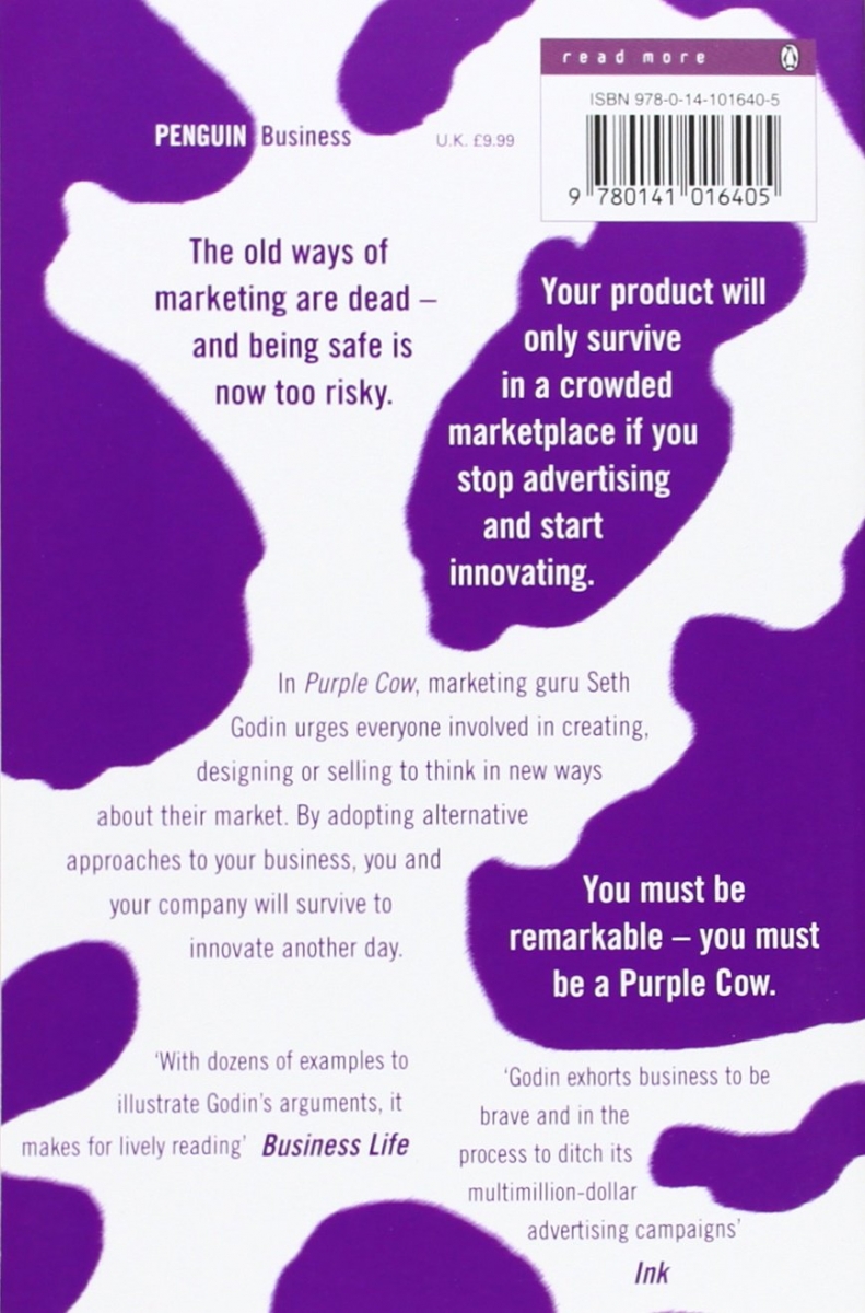 Purple Cow: Transform Your Business by Being Remarkable