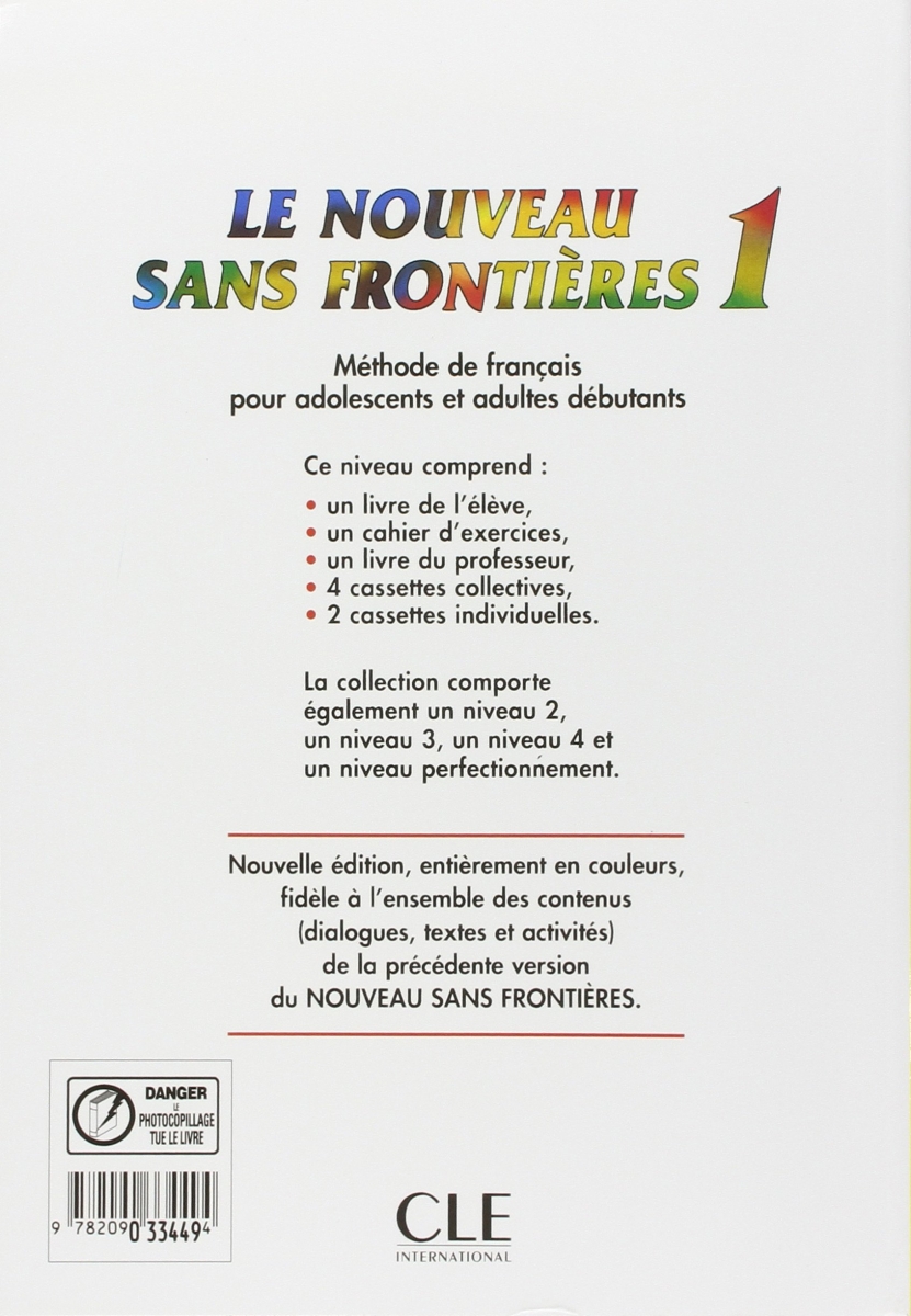 Le Nouveau Sans Frontières 1