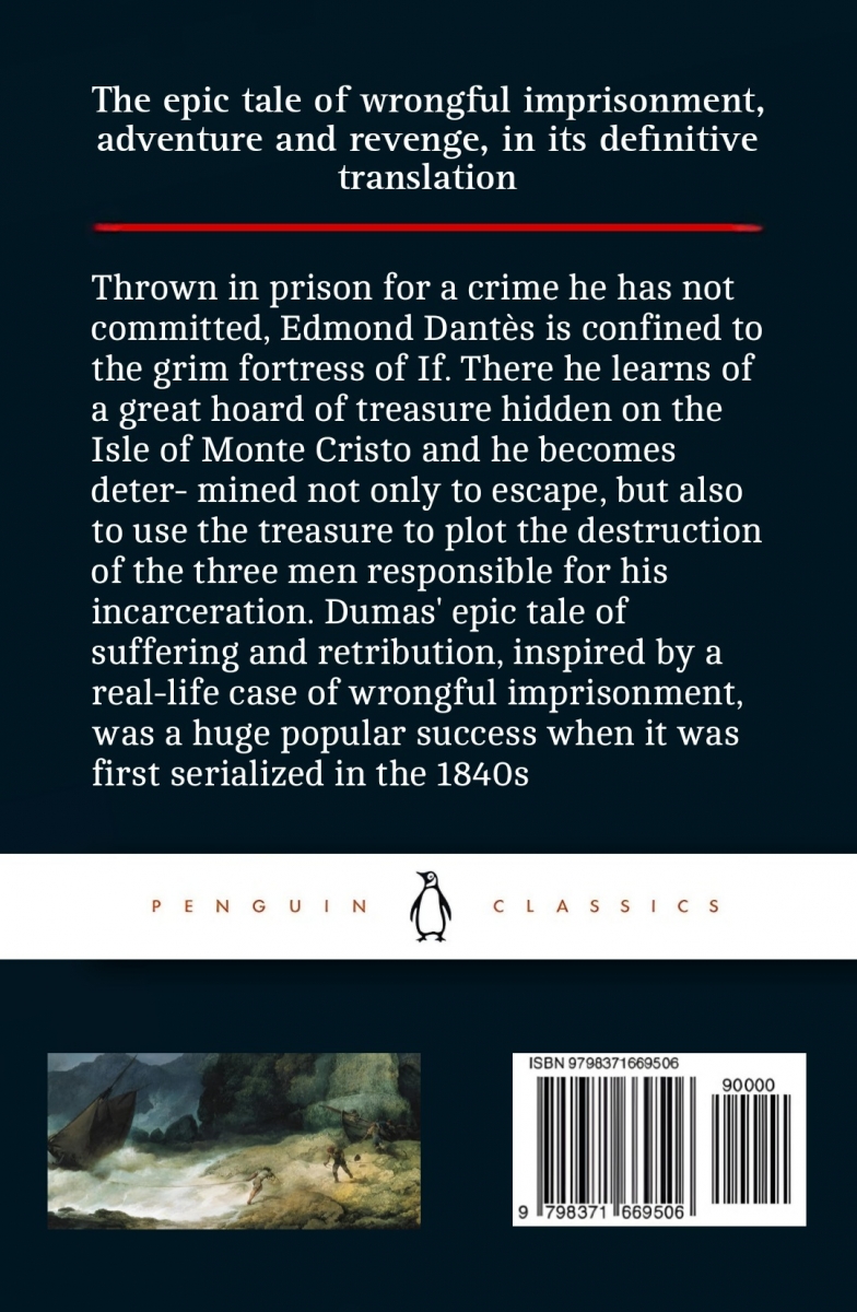 کتاب The Count Of Monte Cristo By Alexandre Dumas Penguin Classics