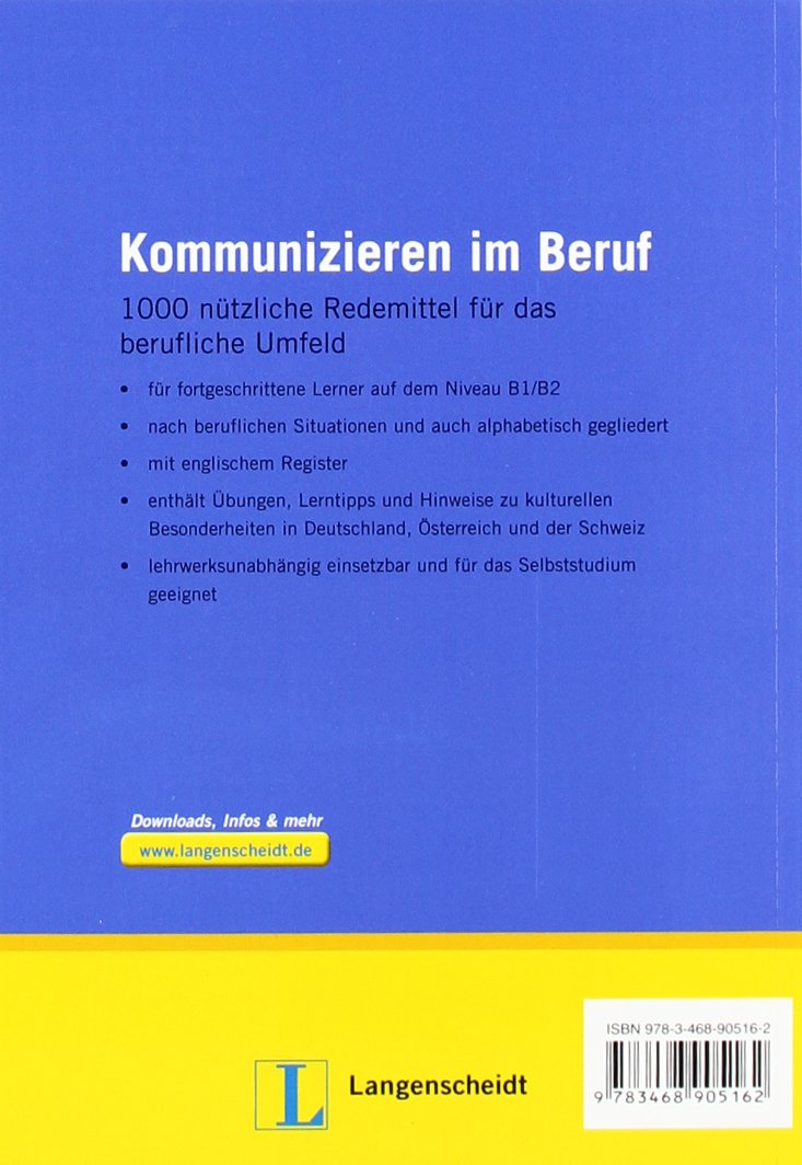 Kommunizieren Im Beruf - 1000 Nutzliche Redewendungen