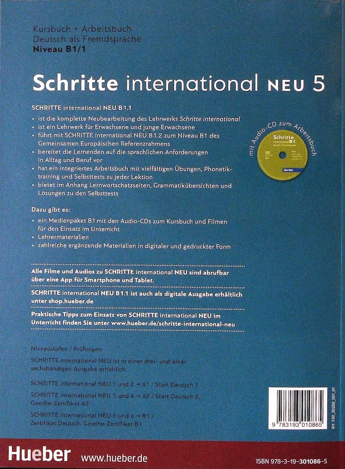  Schritte International Neu B1.1 SB+WB