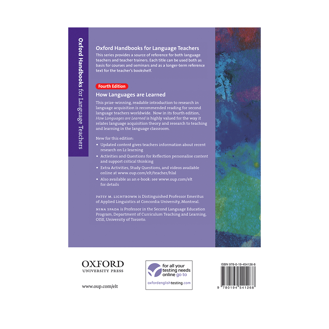  کتاب How Languages are Learned 4th edition