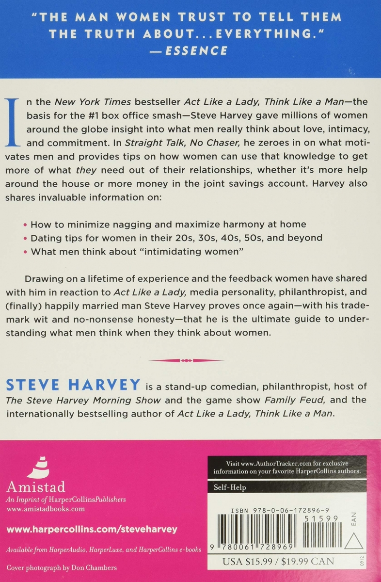 Straight Talk No Chaser by Steve Harvey