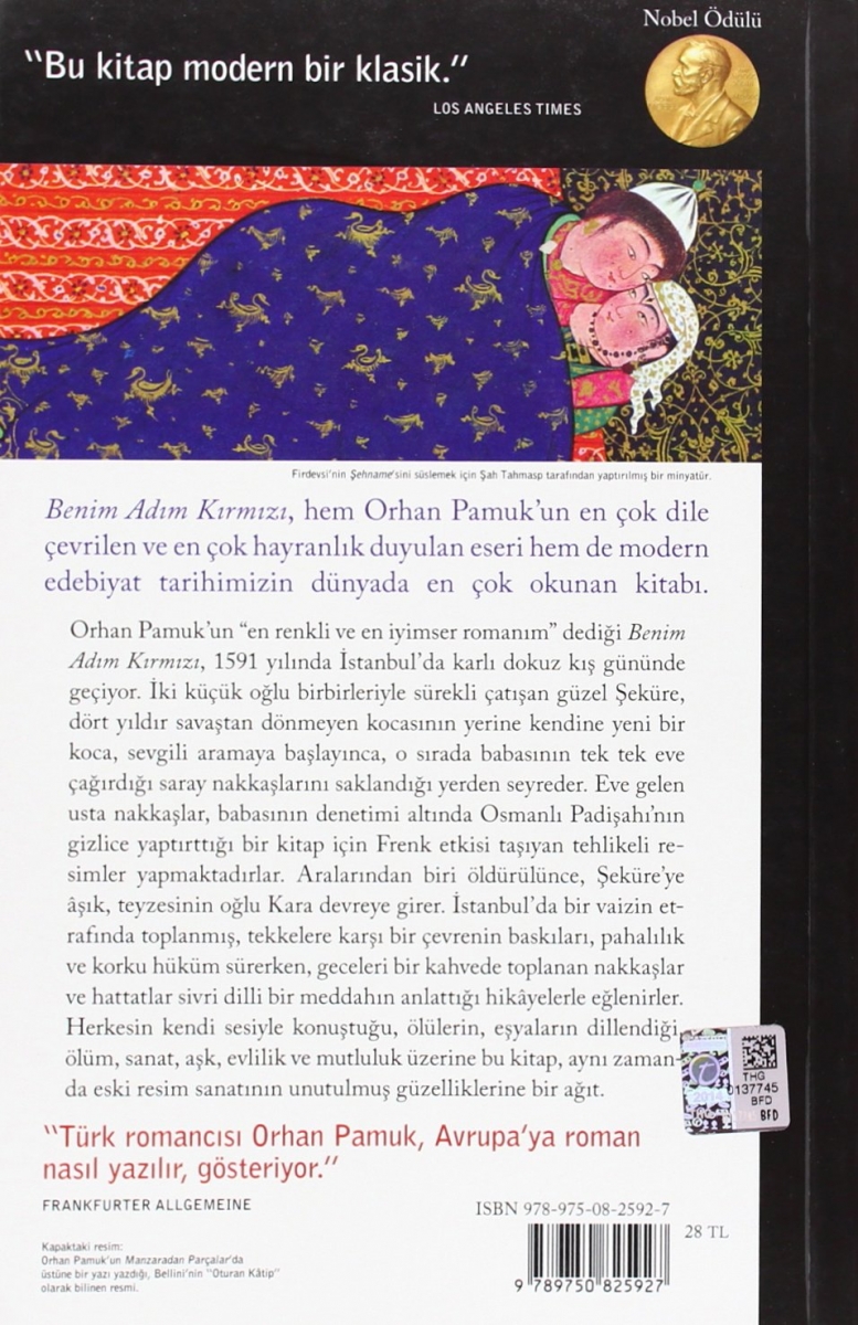 Benim Adim Kirmizi  by Orhan Pamuk